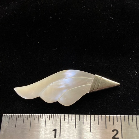 Mother of Pearl, sterling pendant - Picture 2 of 4